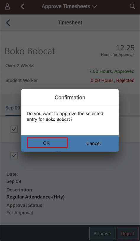 How to Approve Time in SAP Mobile : IT Assistance Center : Texas State University