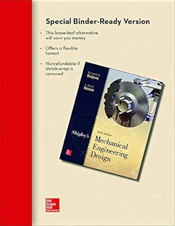 Buy Shigley's Mechanical Engineering Design Book Online at Low Prices ...