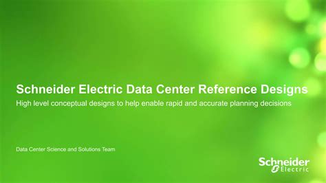 Schneider Electric Data Center Reference Designs | PDF