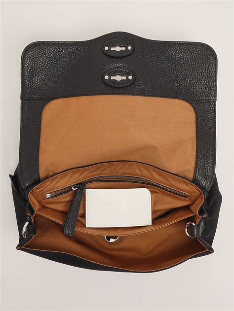 Borsa donna Postina Rimboccata Tokyo S in nylon 0680102000000s Nero ...