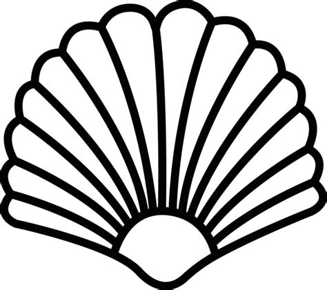 Image result for Shell Shape Outline