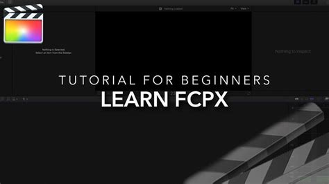 Image result for Final Cut Pro Tutorial Beginner