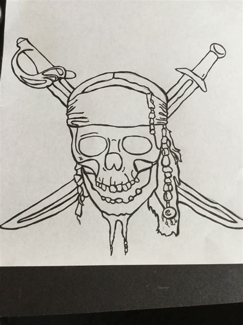 Pirate Drawings Easy