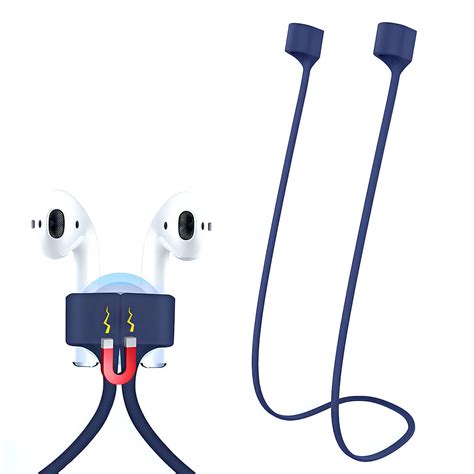 KACA Magnetic Anti-Lost Strap Silicone Rope Wire Cable Connector String ...