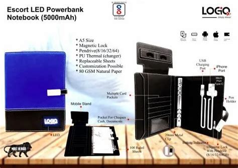 Power Bank Diary - A6 Powerbank Diary Trader - Wholesaler / Distributor ...