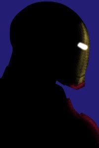 Iron Man Shadows Minimal Photographic Paper - Places posters in India ...