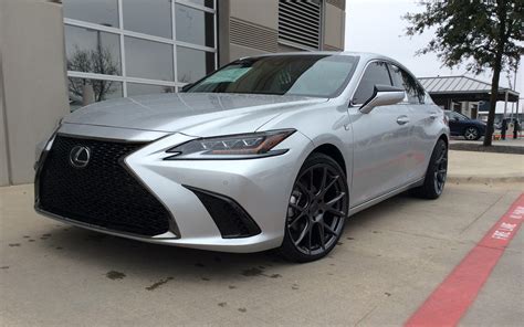 2019 Lexus ES350 F-Sport with Vossen VFS6 Wheels