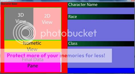 Java Create 4 Panels 的图像结果