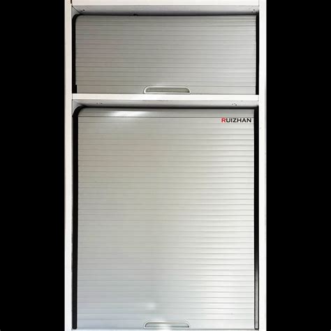 Vertical roll up cabinet doors kit adaptable