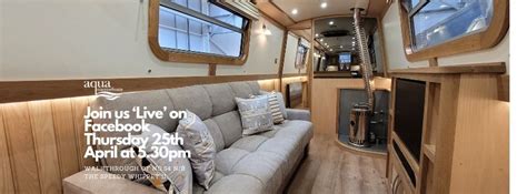 Facebook Live - Walkthrough of narrowboat The Speedy Whippet II ...