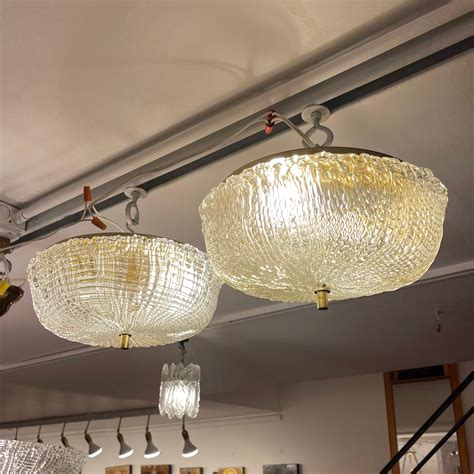 Orrefors Crystal Flush Mount Light Fixtures For Sale at 1stDibs