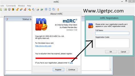 Image result for mIRC Registration Code