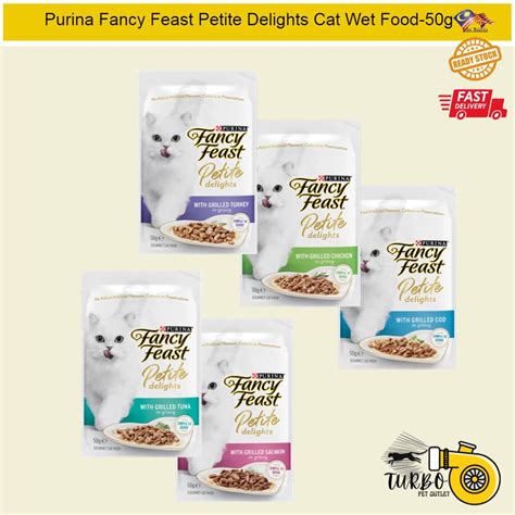 Fancy Feast Petite Delights Cat Wet Food-50g(Pouch) | Shopee Malaysia
