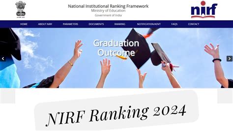 NIRF Ranking 2024 PDF Out for Engineering, Medical, Management, Law ...