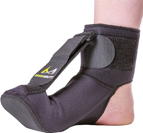 Amazon.com: BraceAbility Plantar Fasciitis Night Sock | Soft Stretching ...