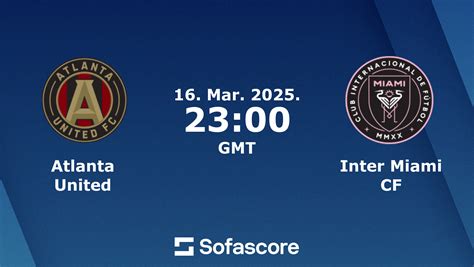 Atlanta United - Inter Miami CF scores en direct, face-à-face et ...