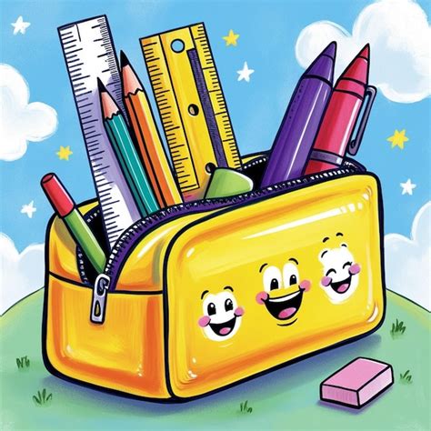 Apencil Box Cartoon 的图像结果