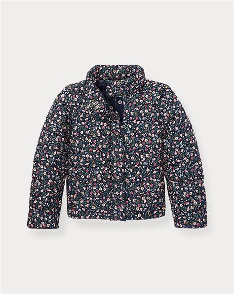 Floral Quilted Down Jacket for Girls | Ralph Lauren® IN