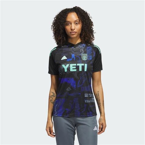 adidas Austin FC Tiro Graphic Jersey - Black | Free Shipping with adiClub
