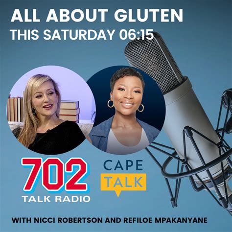 All about gluten sensitivity, celiac, autoimmune disease and IBS. This Saturday morning at 06h15 ...