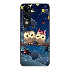 CassiPro Couples Love Owl Friendship 2D Printed Premium Silicone Rubber ...