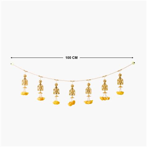 Buy Utsav Pearl Embellished Ganesha Door Toran from Home Centre at just ...