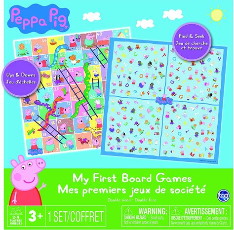 Peppa Pig 2 in 1 Board Game, Multi - Walmart.com