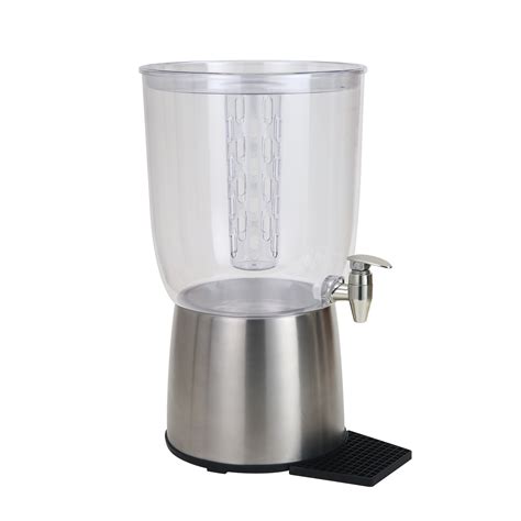 Better Homes & Gardens 3 Gallon Beverage Dispenser with Stainless Steel ...