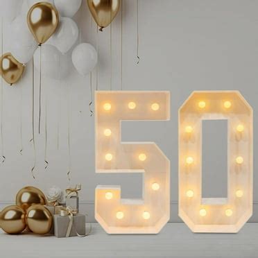 Image result for LED Light Up Large Numbers