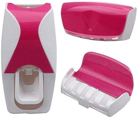 ANAB GI Automatic Toothbrush Dispenser Wall Mount Toothpaste Squeezer ...