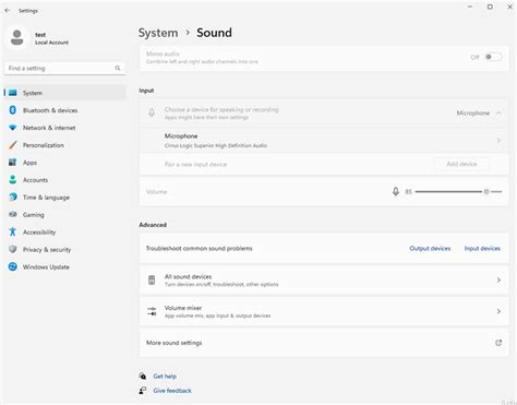 Device Advanced Settings Sound 的图像结果