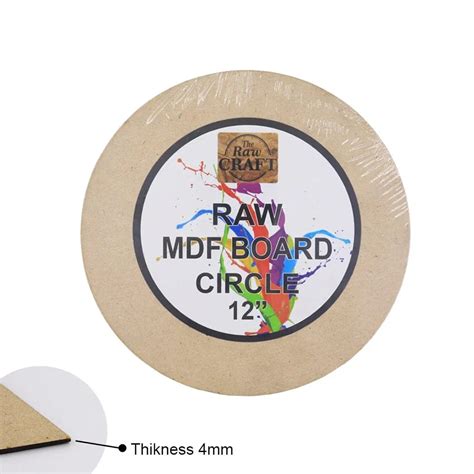 Mdf Cutout Round 12 Inch (Contain 1 Unit) – Inkarto