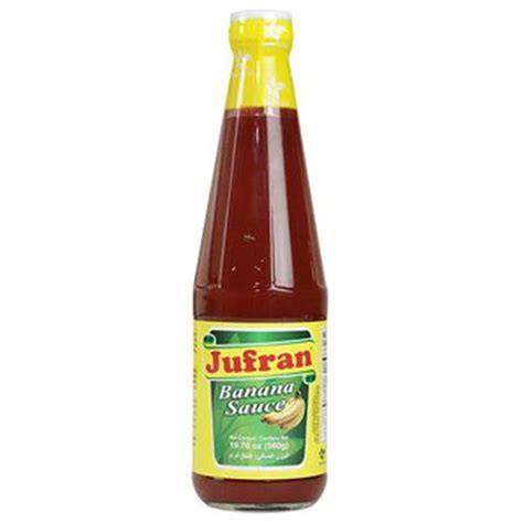 Jufran Banana Sauce Mild 560g/19.76 oz. Tomato-Less Ketchup