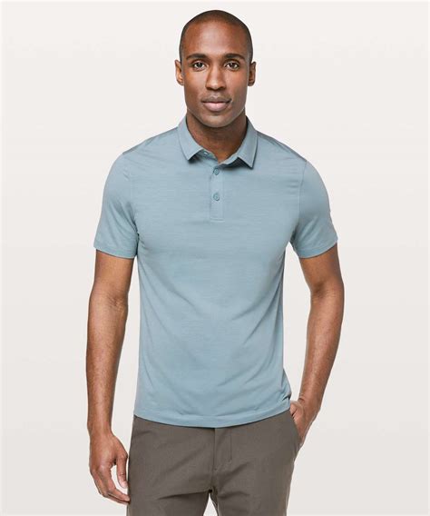 Lululemon Evolution Polo - Blue Cast - lulu fanatics