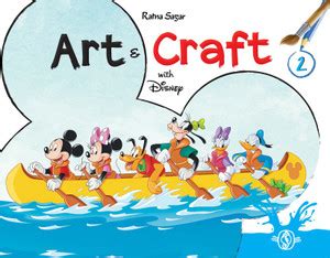 Disney Art & Craft With Book 2 | Best Class 2 Color Book | Colouring ...