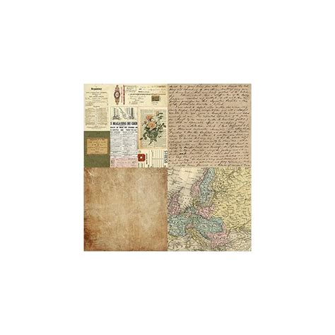 DESEACO Scrapbook Paper Pad 6x6 Antique Maps Paper, | Ubuy India
