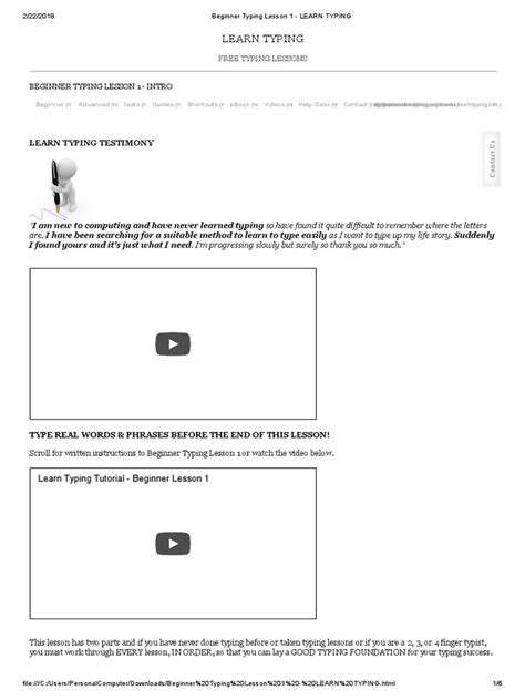 Typing 1st Lesson 的图像结果