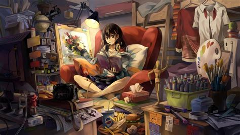 Anime Gamer Girl Wallpapers - Wallpaper Cave