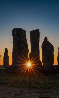 Download wallpaper 240x400 stones, stonehenge, sun, sunset nokia asha ...