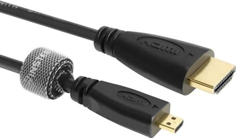 Amazon.in: Buy Micro HDMI (Type D) to HDMI (Type A) Cable- 6 Feet-Black ...