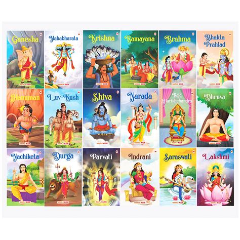 Story Books for Kids (Set of 18 Books) — Maple Press