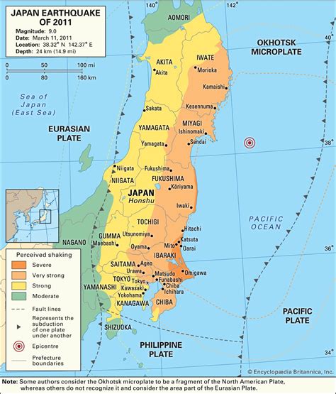 Fukushima Tsunami Map