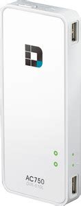 D-Link DIR-510L AC Portable Router and Charger Wireless Router 5 GHz ...