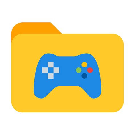 Game Folder Icons for a Clear and Customizable Games Icon Folder