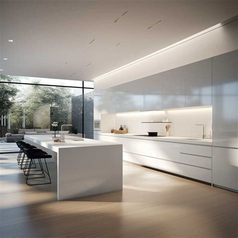 20+ Bright and Beautiful Modern White Kitchen Design Inspirations • 333 ...