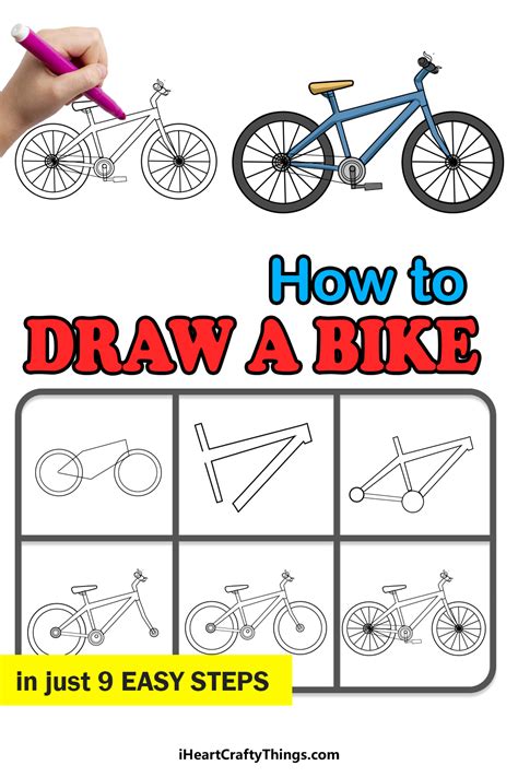 Basic Bike Drawing 的图像结果