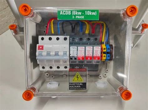 Solar Acdb - Single Phase ACDB Manufacturer from Surat