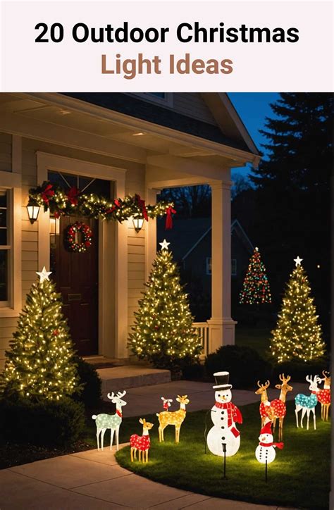15 Magical Outdoor Christmas Light Ideas to Brighten Up Your Holiday Season