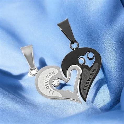 Couple Pendants - Buy Couple Pendants online at Best Prices in India ...