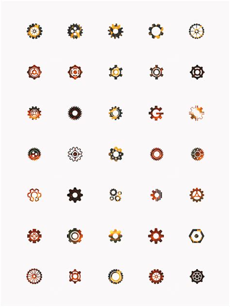 Settings Gear White Transparent, Gear Icon Set, Icon, Gear, Team Work ...